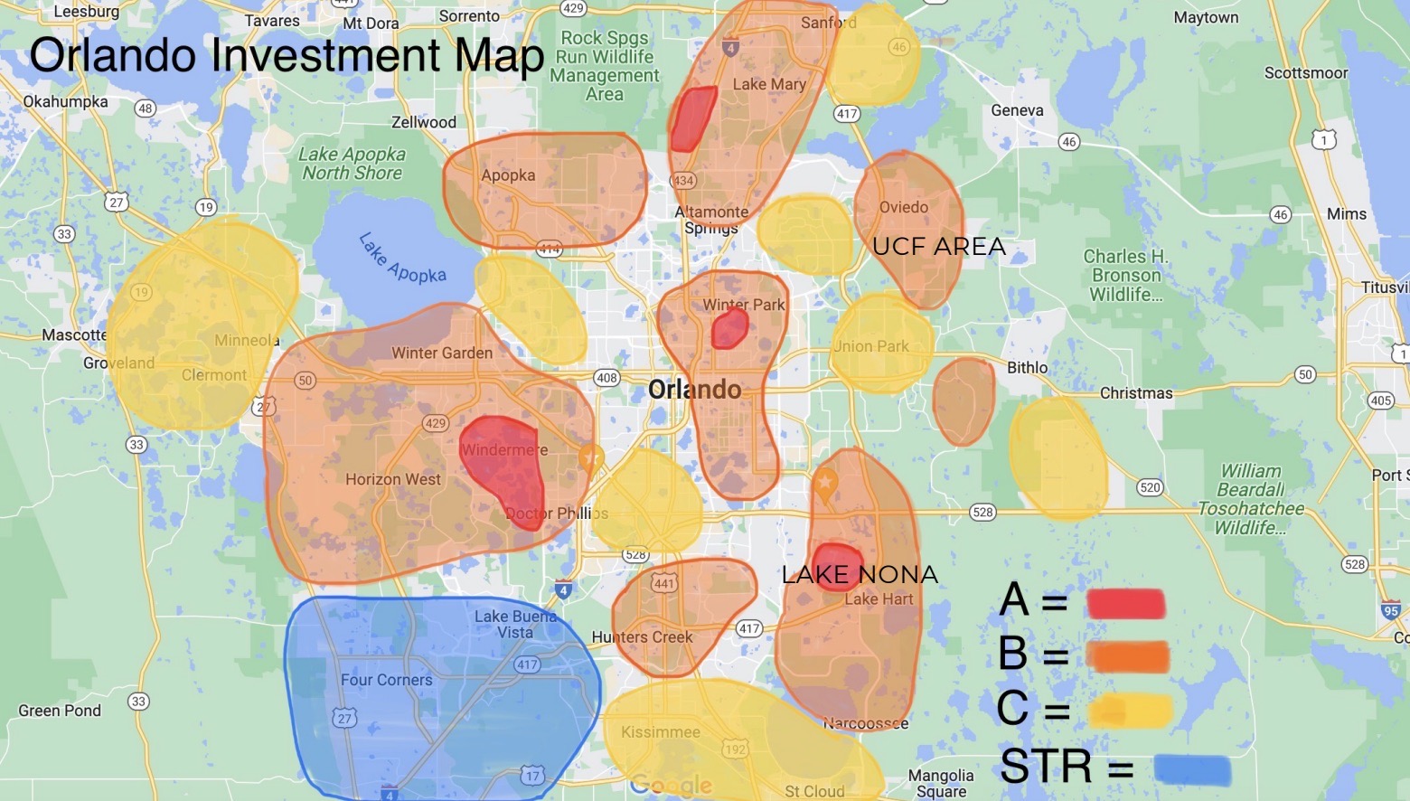 Orlando Investment Map