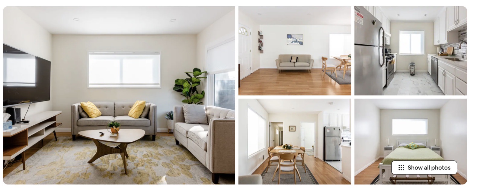 Listing photos after professional photography